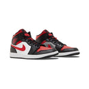 Air Jordan 1 Mid 'Bred Toe'