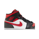 Air Jordan 1 Mid 'Bred Toe'