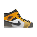 Air Jordan 1 Mid 'Reverse Yellow Toe'