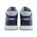 Air Jordan 1 Mid 'Wolf Grey Midnight Navy'