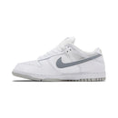 Nike Supreme x Dunk Low SB 'White Metallic Silver'