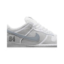 Nike Supreme x Dunk Low SB 'White Metallic Silver'